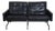 PK31 2-Seater Sofa in Black Elegance Leather by Poul Kjærholm, 2006 For Sale