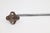Vintage 25.25 In. Nickel Finish Steel Towel Bar For Sale - Image 6 of 6