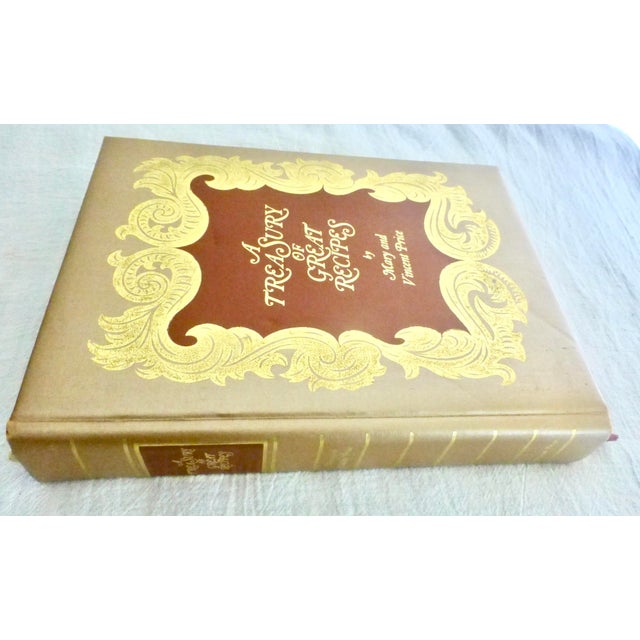 Gold ' a Treasury of Great Recipes' Recipe Book by Vincent & Mary Price For Sale - Image 8 of 8