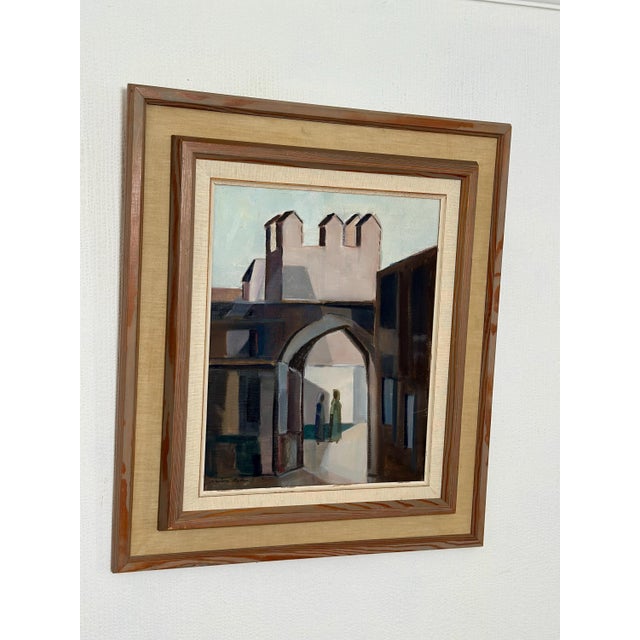 Reuben Hedin, Entrance, 1950s, Oil on Canvas, Framed For Sale - Image 15 of 18