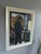 Mid-Century Modern 'A Moment to Read' Swedish Expressive Interior Oil Painting, Framed For Sale - Image 4 of 12