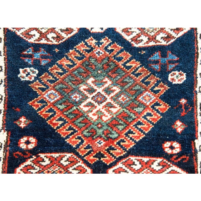 Early 20th Century Persian Qashqai Rug For Sale - Image 13 of 16
