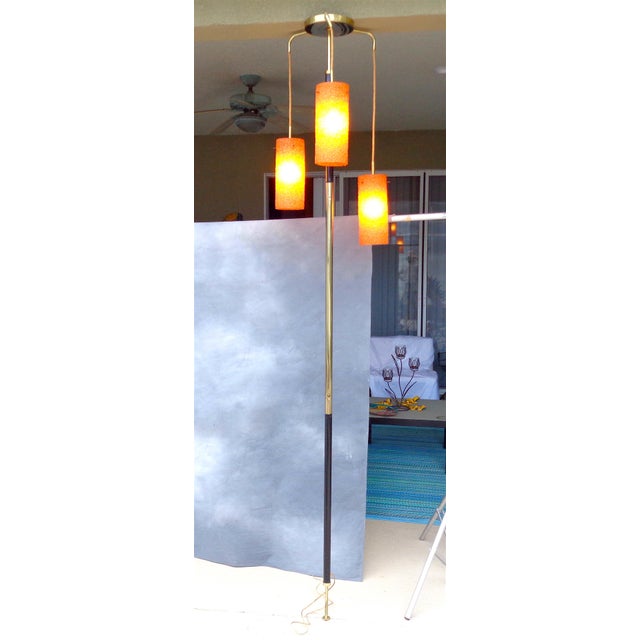 Vintage Mid-Century Tension Pole Lamp | Chairish
