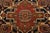 2020s Serapi Rug 9’11” X 14′ Red Wool Tribal Hand-Knotted Oriental Carpet For Sale - Image 5 of 12