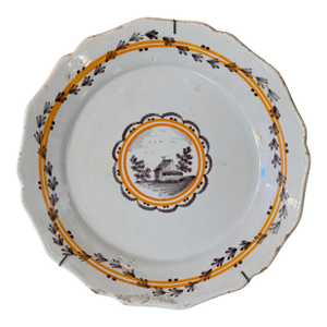 Polychrome Delft Plate