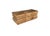 A striking balance of sculpture and function, this reclaimed teak wood table is defined by its bold architectural...