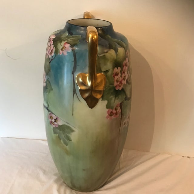 Ceramic Early 20th Century Vintage Oscar & Edgar Gunther Austrian Vase For Sale - Image 7 of 9