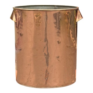 Early 20th Century American Copper Dairy Bucket For Sale