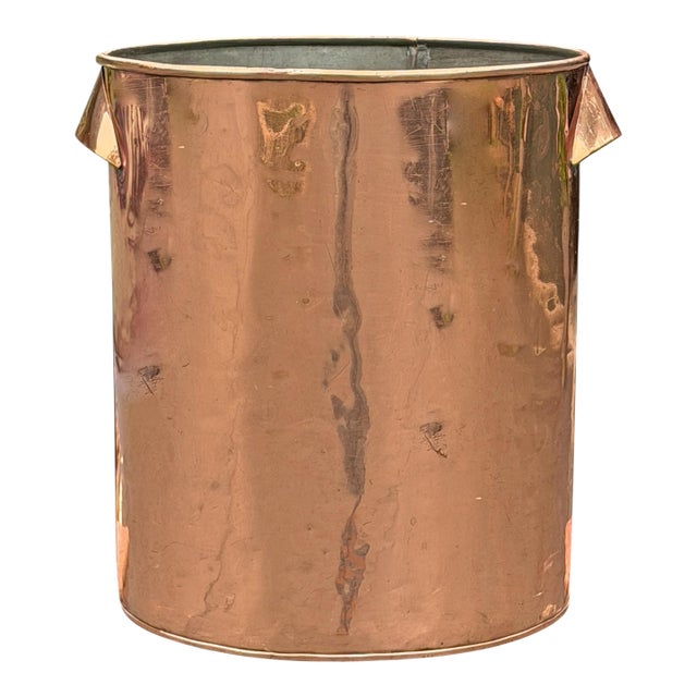 Early 20th Century American Copper Dairy Bucket For Sale