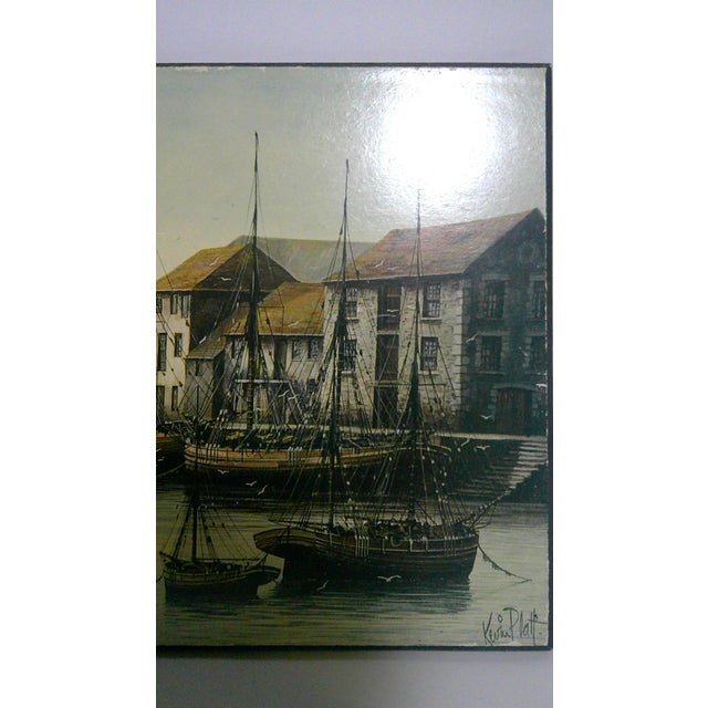 Vintage Kevin Platt Lithograph Art Prints Board Set of 4 For Sale - Image 9 of 17