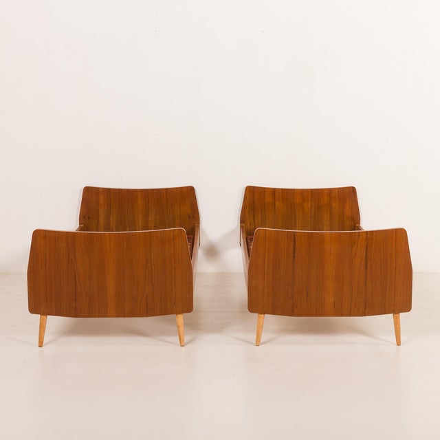 Mid-Century Danish Teak Beds, 1950s, Set of 2 For Sale - Image 4 of 10