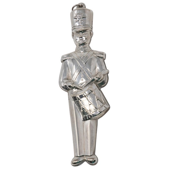 Metal 1974 Gorham Sterling Drummer Boy Figurine For Sale - Image 7 of 7