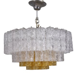 Vintage Italian Murano Glass Chandelier, 1960s For Sale