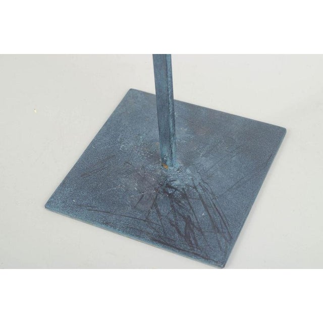 Large Candleholder in Metal from Olof Lundström Orloff, 1970s For Sale - Image 4 of 5