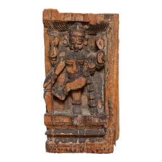 18th Century Indian Apsara Wall Carving For Sale