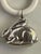 Silver Silver Baby Rattle Hare, 1960s For Sale - Image 8 of 9