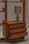 Wood French Minimalist Wall Unit in Elm from Maison Regain, 1970s For Sale - Image 7 of 16
