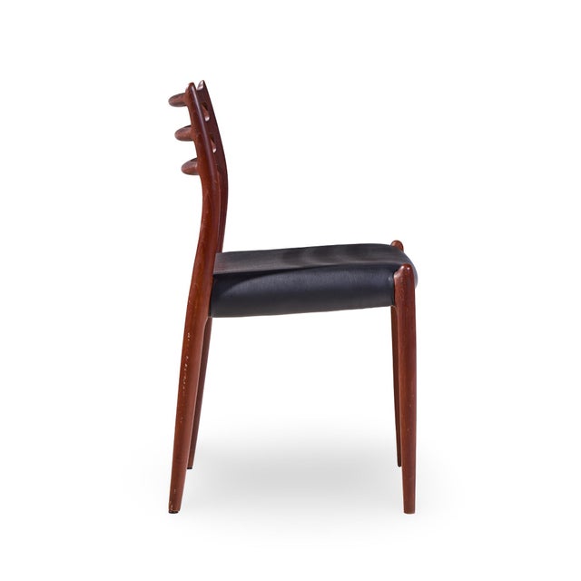 Wood Niels Moller Models 75 and 78 Danish Teak Dining Chairs - Set of 6 For Sale - Image 7 of 18