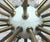 Mid-Century Modern Austrian Double Snowflake Light Installation in Glass and Metal by Emil Stejnar for Rupert Nikoll, Vienna, Austria, 1950s For Sale - Image 18 of 18