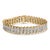 Slip on a ribbon of light that moves with you, a gleaming ode to grace sculpted in 10K yellow gold with a mirror-bright...