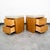 Mid Century Modern Nightstand End Side Table Custom Stone Grey Top 1980 Drawers, 2 Pieces For Sale - Image 4 of 12
