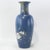 Chinoiserie Vintage Hand-Painted Chinoiserie Vase With Blue Polychrome Flowers and Gilt Bird For Sale - Image 3 of 14
