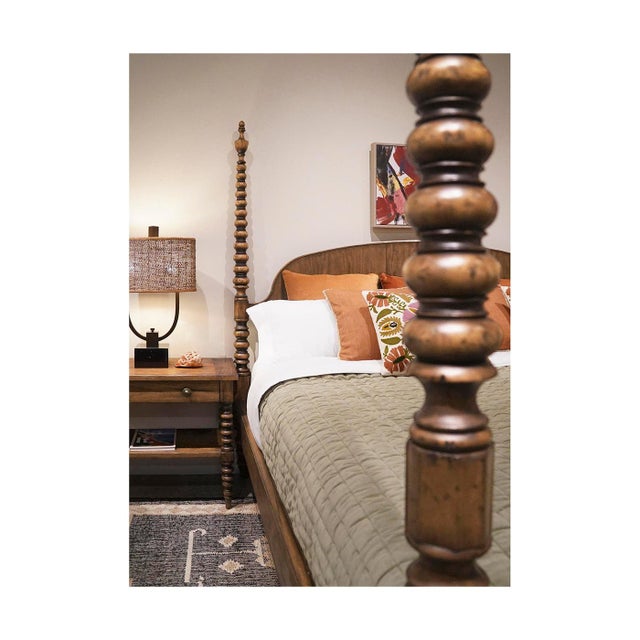 The Nightstand brings the charm of traditional woodworking to your home in an elegant and practical way. Made from acacia...