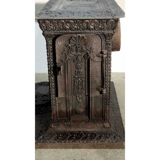 Victorian Style Cast Iron Coal Stove Chairish