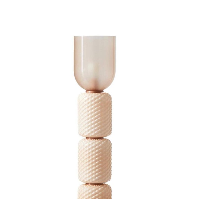 Mid-Century Modern Ficupala Floor Lamp in Blown Glass & Marble from Cassina For Sale - Image 6 of 15