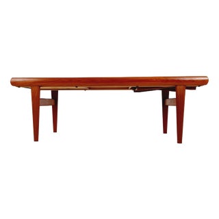 Danish Teak Coffee Table by Johannes Andersen for Trioh, 1960s For Sale