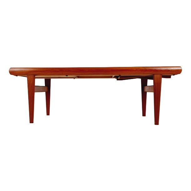 Danish Teak Coffee Table by Johannes Andersen for Trioh, 1960s For Sale