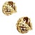 1980s Vintage Tiffany & Co. Vannerie Basket Weave Yellow Gold Hoop Earrings, A Pair For Sale - Image 5 of 13