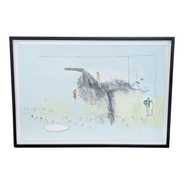 Clint Griffin “High Diving Act One” 2001 Framed Artwork For Sale