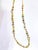 Baroque Bochic "Capri" Vintage Pearl, Sapphire, Ruby Necklace 18K Gold & Silver For Sale - Image 3 of 18
