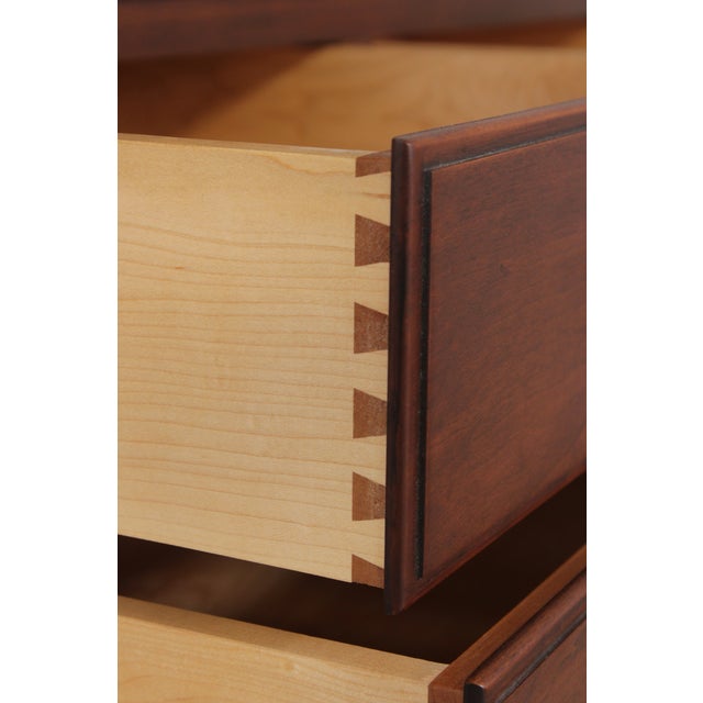 Bench Made Cherry 8 Drawer Highboy For Sale In Philadelphia - Image 6 of 15