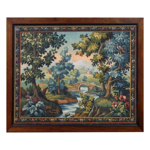 French Aubusson Tapestry Cartoon For Sale In Boston - Image 6 of 6