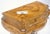 Pair of Italian Olive Burl Wood Patched Veneer Bombay Small Dresser Stands Table For Sale - Image 14 of 15