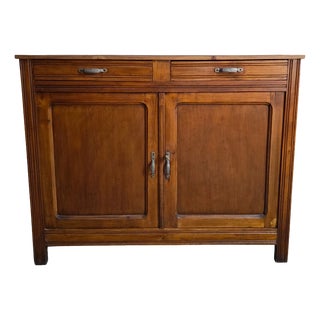 Rustic French Country Sideboard in Wood, 1950 For Sale