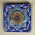 Wall Hanging Vintage Square Embossed Persian Tile For Sale - Image 12 of 12