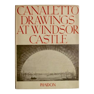 1940s Vintage Canaletto Drawings at Windsor Castle Book For Sale