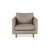 Set of Montis Axel Leather Armchair Set in Grey For Sale - Image 9 of 13