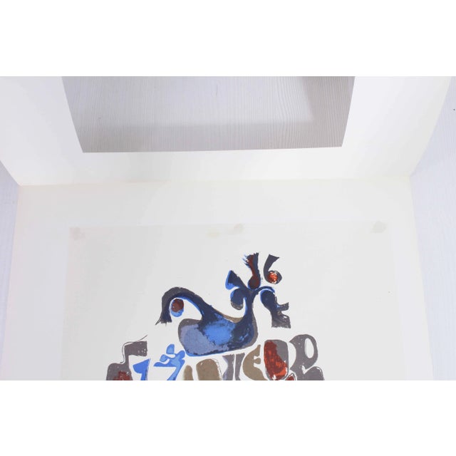 Paper René Myrha, 1960s, Lithograph For Sale - Image 7 of 11