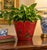 A vibrant Chinoiserie style Tole Cachepot or Jardiniere from the 1950s-70s. Most likely made in France or Italy. This...