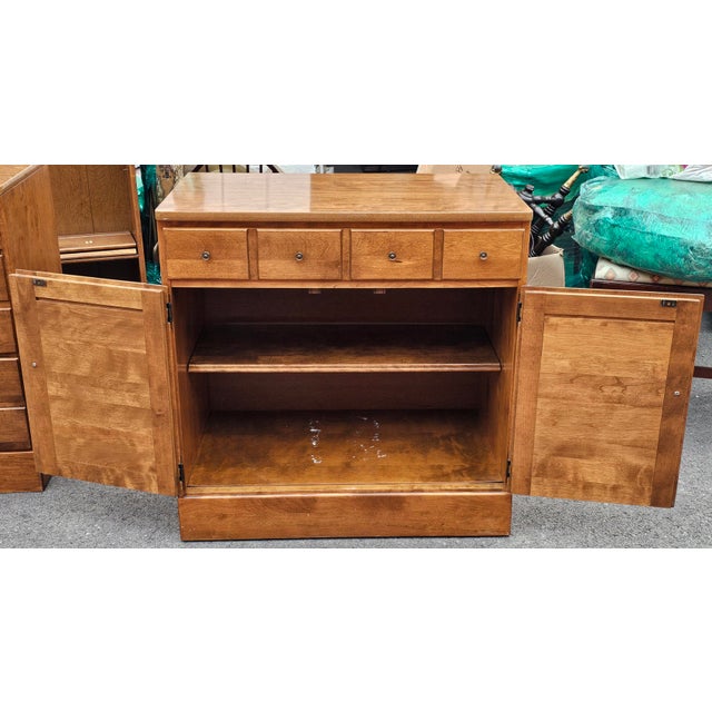 Pair Ethan Allen Chest of Drawers and Cabinet With Optional Hutch For Sale - Image 10 of 16