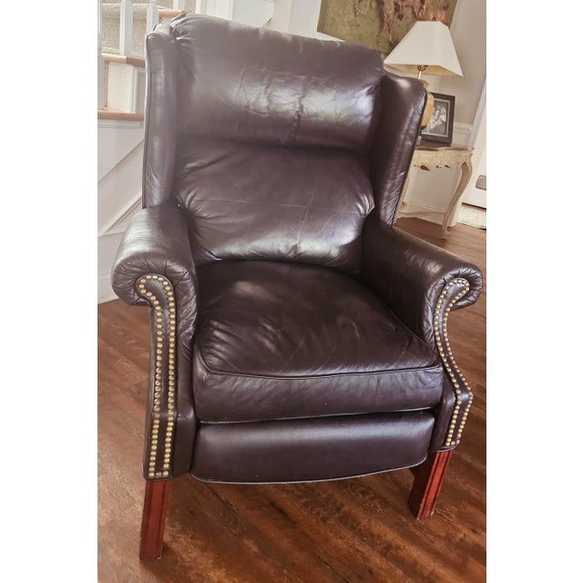 This classic Executive Recliner adds comfort and a sense of regal to any room or office! Item features a reclining frame,...