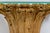 This stunning piece is a vintage Italian Hollywood Regency "Sheaf of Wheat" console table designed by Franco Chelini in...
