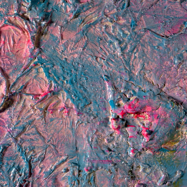 "Lilac Dream" is a contemporary abstract painting immersed in delicate shades of purple, pink, and blue, evoking the...