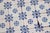 Blue 19th Century Floral Blue & White Set of Sixty Portuguese Tiles For Sale - Image 8 of 18