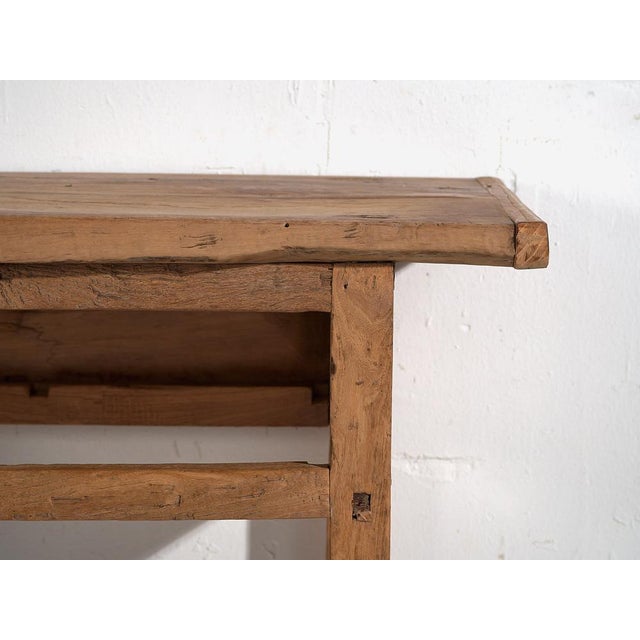 Antique Wooden Console Table For Sale - Image 4 of 9