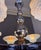 Art Deco Opalescent Glass and Nickel-Plated Bronze Chandelier by Jean Gauthier for Petitot & Ezan, France, 1935 For Sale - Image 17 of 18